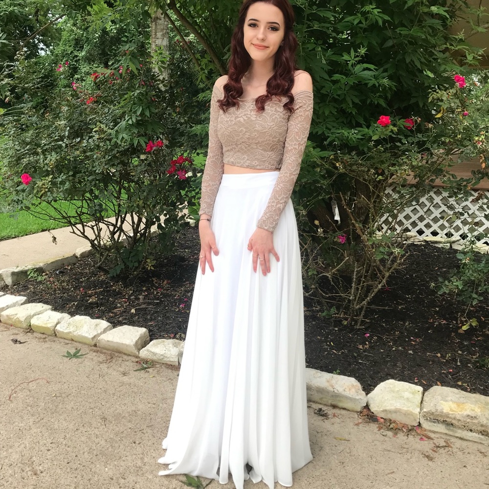 2 piece homecoming dress!